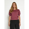 Minus Liva Knit Tee - Roan Rouge