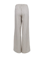Black Colour Lolly Pant - White/Black