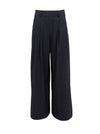 Black Colour Davina Wide Leg Pant - Black
