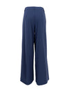 Black Colour Davina Wide Leg Pant - Navy