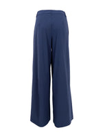 Black Colour Davina Wide Leg Pant - Navy
