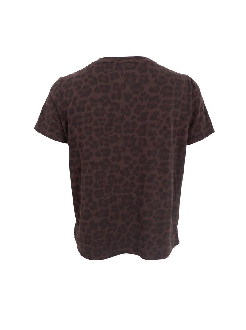 Black Colour Zelda Short Sleeve T-Shirt - Coffee Leo