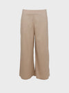 Black Colour Davina Culotte Pant - Sand