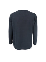Black Colour Faye L/S Top - Black Stripe