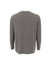 Black Colour Faye L/S Top - Charcoal Grey Stripe