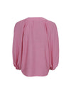 Black Colour Luisa Raglan Blouse - Soft Pink