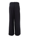 Black Colour Davi Wide Leg Trouser - Black