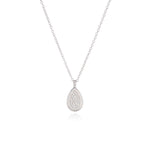 Anna Beck Classic Teardrop Pendant Necklace - Reversible - Gold/Silver