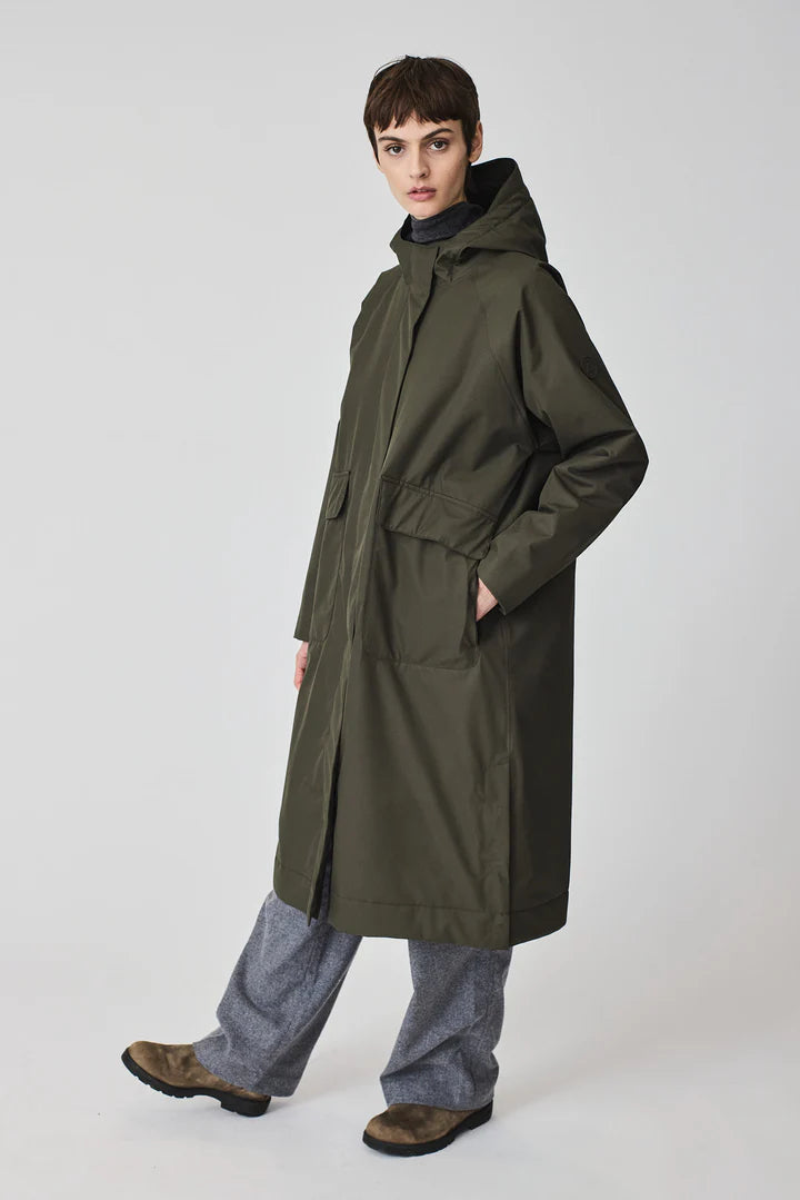 TANTA Torm Trench Coat - Khaki