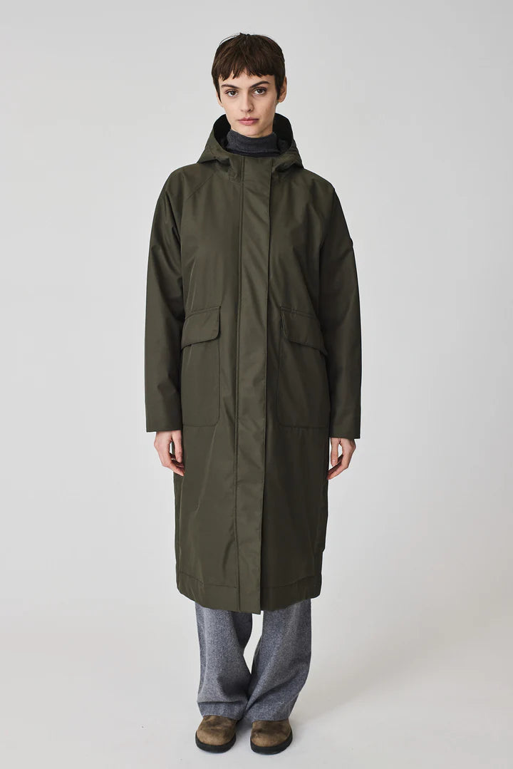 TANTA Torm Trench Coat - Khaki