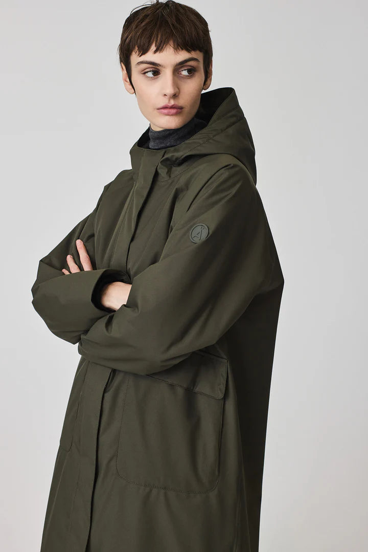 TANTA Torm Trench Coat - Khaki