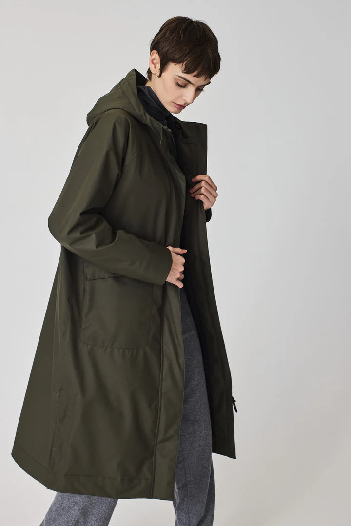 TANTA Torm Trench Coat - Khaki