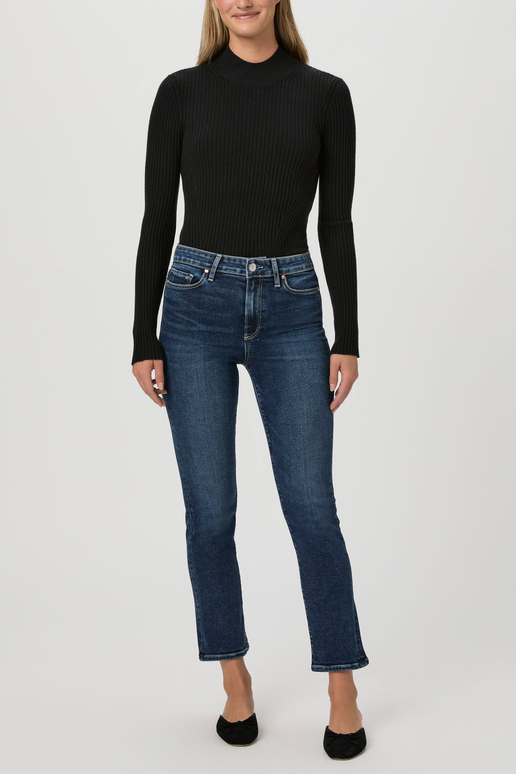 Paige Cindy Straight Jean - Reagent Street