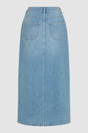 Second Female Dustine Denim Skirt - Denim Blue