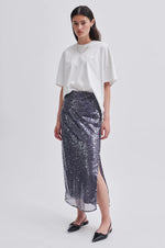 Second Female Vaja Sequin Skirt - Stormy Weather