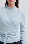 Second Female Brookline Knit Wrap Over Style -  Starlight Blue
