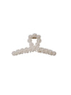 Black Colour Nisha Hair Claw - Mother Of Pearl