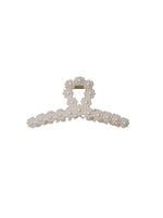 Black Colour Nisha Hair Claw - Mother Of Pearl