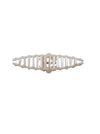 Black Colour Nisha Hair Claw - Mother Of Pearl