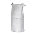 Donna May London Stand & Store Makeup Brush Case - Silver