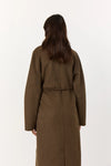 Levete Room Owa 33 Jacket - Dark Brown