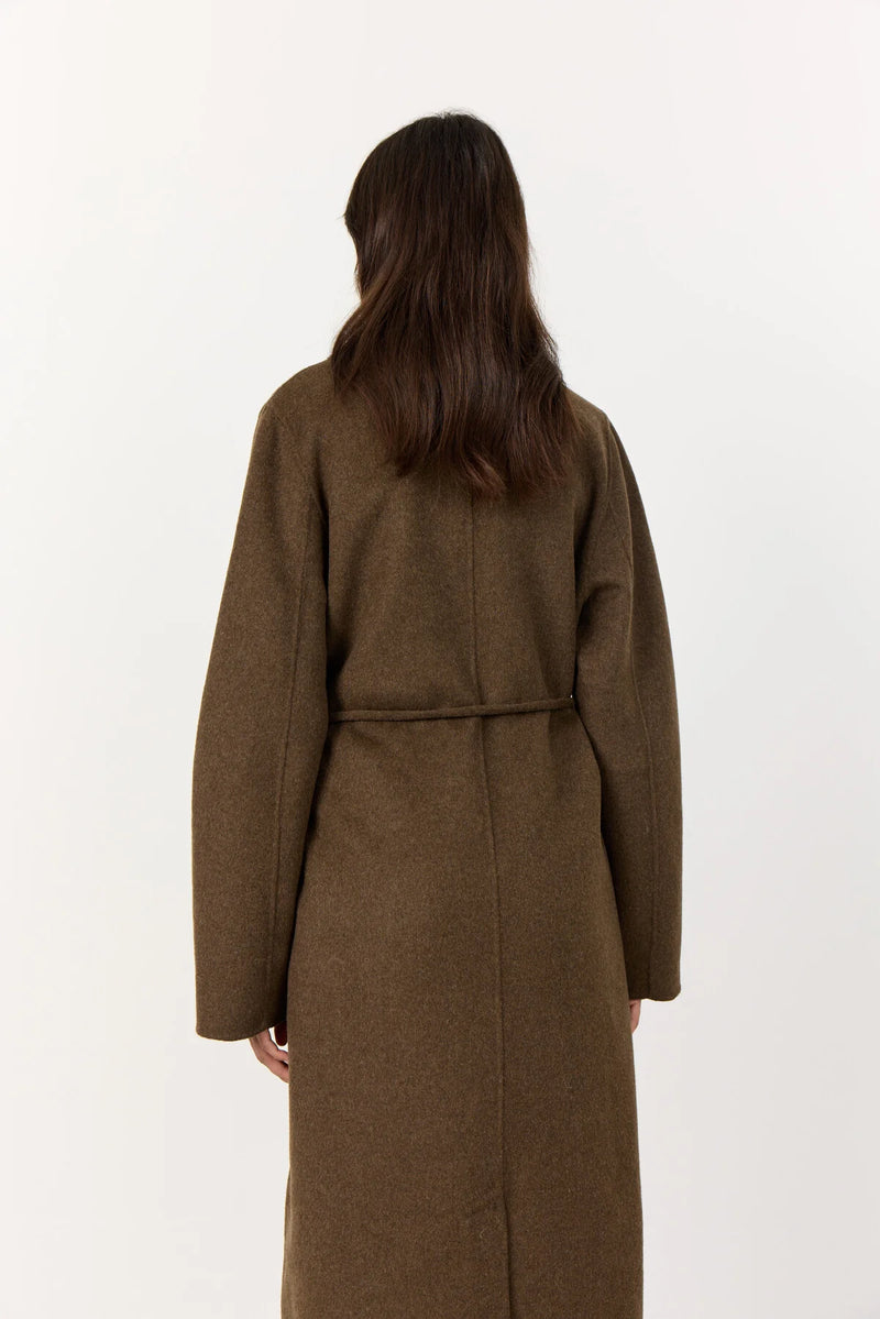 Levete Room Owa 33 Jacket - Dark Brown