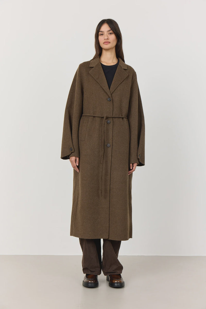 Levete Room Owa 33 Jacket - Dark Brown