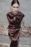 Vivere Riva Dress - Burgundy