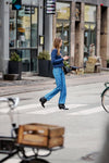 Moliin Regina Knitted Jacket - Evening Blue