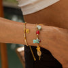 Mishky Golden Sun Bracelet - Ivory/Gold