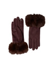 Black Colour Filucca Gloves - Mocca