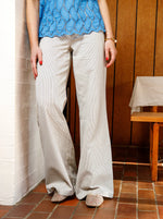 Black Colour Lolly Pant - White/Black