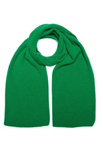 Green Thomas Ribbed Scarf - Jungle Green