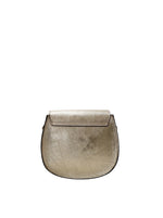 Black Colour Olivia Crossover Bag - Golden