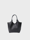 Black Colour Isolde Leather Bag - Black