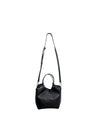 Black Colour Isolde Leather Bag - Black