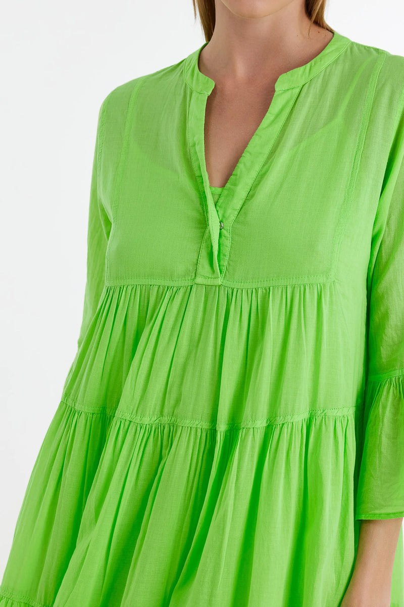 Devotion Twins Manousia Dress - Green Lulu&M Devotion Twins Manousia Dress - Green Lulu&M