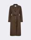 Levete Room Owa 33 Jacket - Dark Brown
