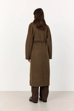 Levete Room Owa 33 Jacket - Dark Brown