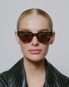 A.Kjaerbede Kaws Sunglasses - Black/YellowTortoise