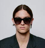 A.Kjaerbede Nancy Sunglasses - Black Demi Tortoise