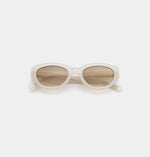 A.Kjaerbede Winnie Sunglasses - Cream Bone