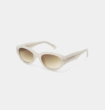A.Kjaerbede Winnie Sunglasses - Cream Bone