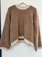 Malej Teddy Knit - Camel