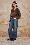 Rails Abbey Shirt - Espresso