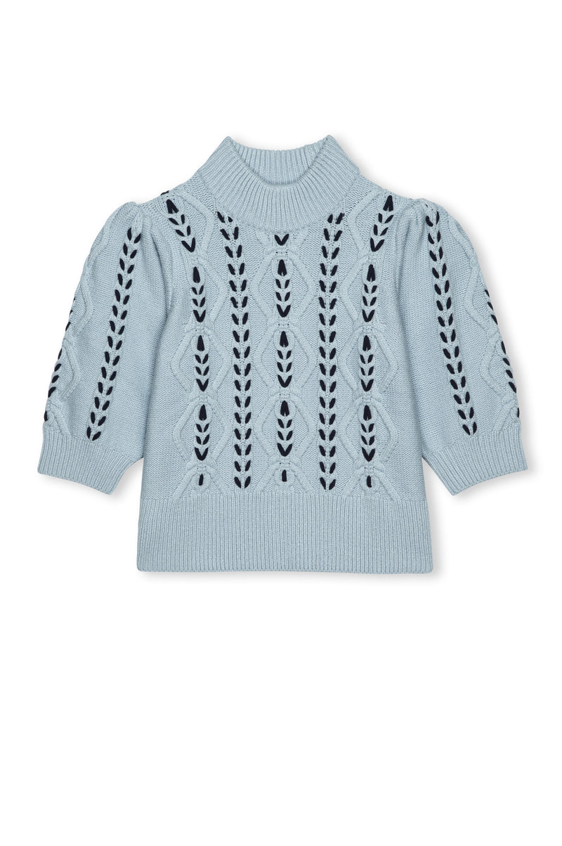 Rails Addy Sweater - Sky Navy Cables