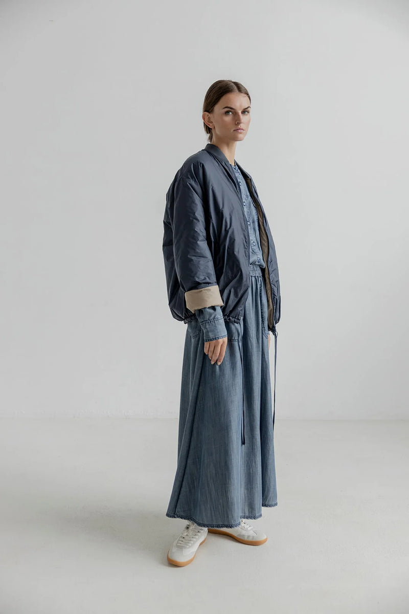 Project AJ117 Halle Denim Skirt - Dark Indigo