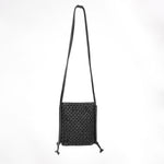 Aleo Colva Leather Bag - Black