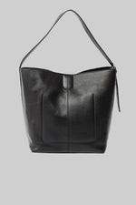 Aleo Esme Leather Handbag - Black