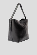 Aleo Esme Leather Handbag - Black
